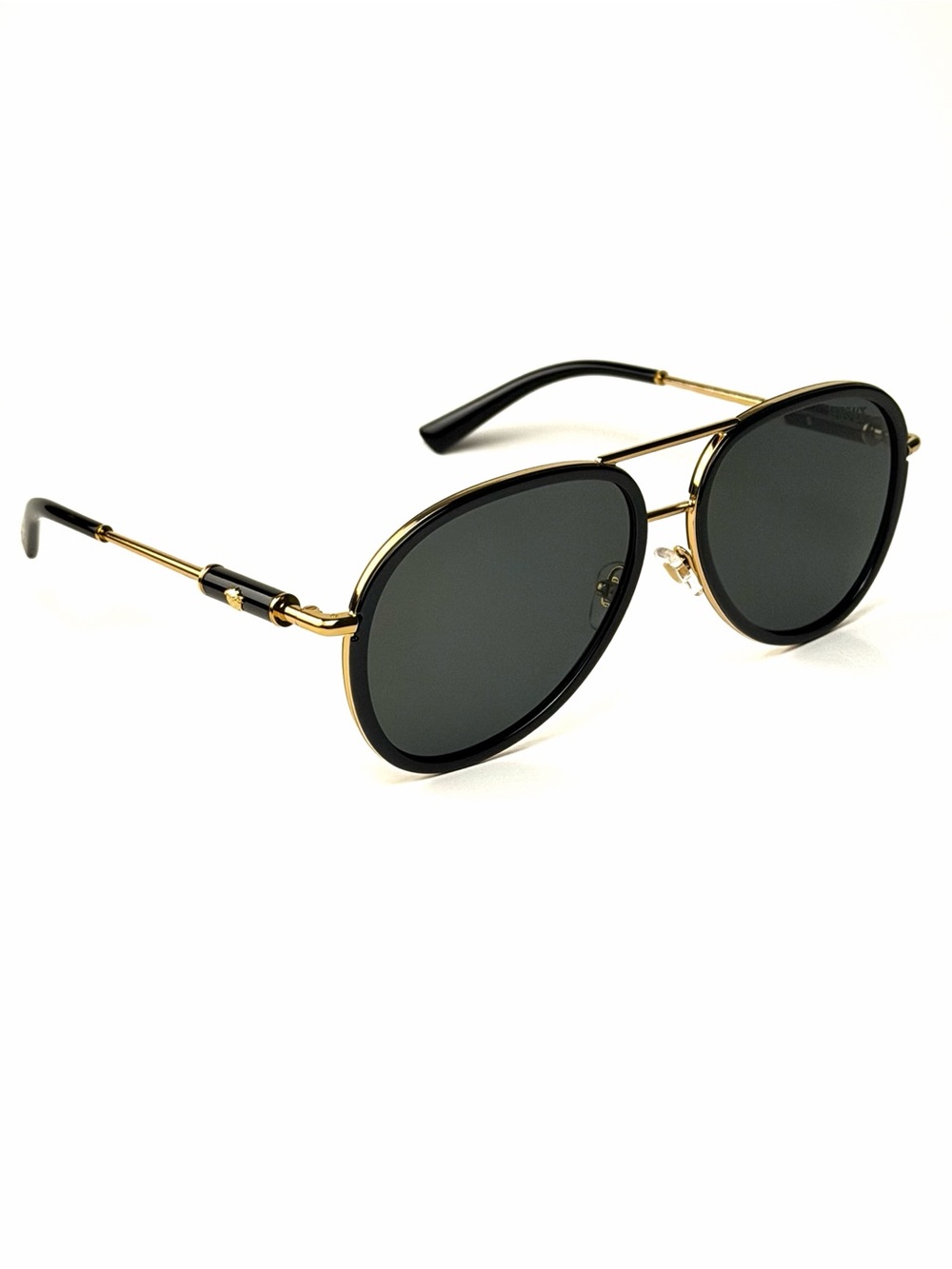 Versace Mod 2260 1002/87 Black Gold Aviator Pilot Authentic New - Picture 13 of 13